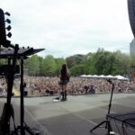 Holly Humberstone Instagram - Gorgeous to be back in USA with my faves playing shows 💟💟 here’s some piccys from @shakykneesfest & @lovinlifemusicfest this weekend ! Thanks for the best times xxxx