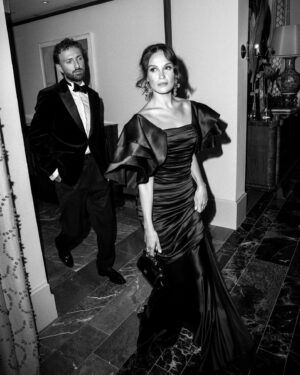 Holly Mae Brood Instagram - A @dolcegabbana night for Televizier-ring Gala 🖤 @tommydriessen 🔥