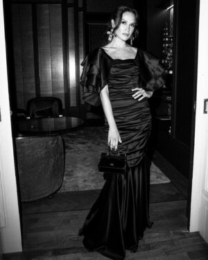 Holly Mae Brood Instagram - A @dolcegabbana night for Televizier-ring Gala 🖤 @tommydriessen 🔥