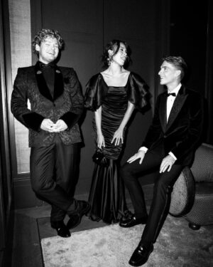Holly Mae Brood Instagram - A @dolcegabbana night for Televizier-ring Gala 🖤 @tommydriessen 🔥