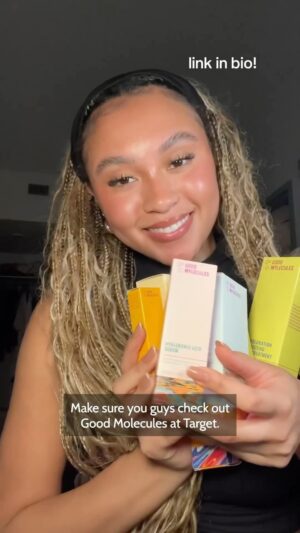 Honey Robinson Instagram - skincare haul at Target! @goodmolecules 

#goodmolecules #goodmoleculespartner