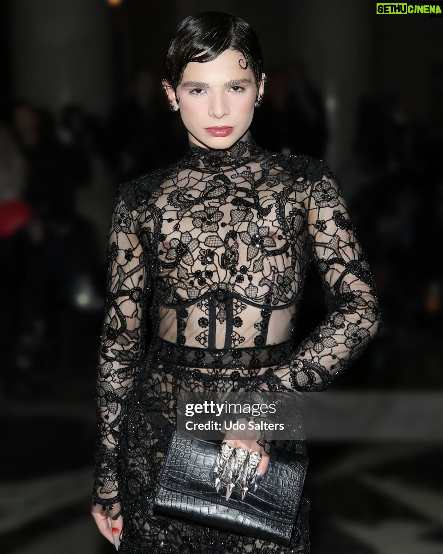 Honey Balenciaga Instagram - Im in love with fashion🥹 Thank you so much @cucculellishaheen @purplepr @jefflloyddd for the invite & dressing me in off the runway!🩷 #ToManyMore A girl can only dream✨