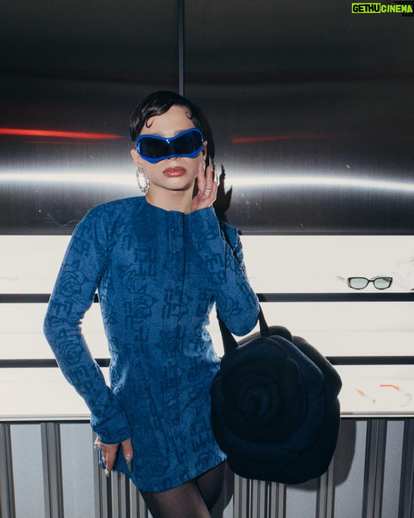 Honey Balenciaga Instagram - @maisonmargiela x @gentlemonster Thank You for inviting me to celebrate this iconic collab & gifting the cuntiest sunglasses😛 📸: @izzyrobertti 👗: AW24 @tarababylon & shout out to @69cconsulting