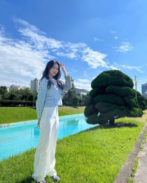 Hong Bi-ra Instagram - 오빠 데리러 갔던 날😎🚗☀️
#나쁜엄마