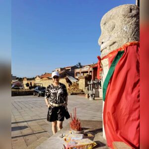 Hong Huifang Instagram - 放假没开工，趴趴走的一天！
#樂遊金門 
#不如海邊吹吹風
#大队休假的一天