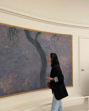 Hong Soo-hyun Instagram - #Lematinclairauxsaules #Lesdeuxsaules #Refletsverts #Soleilcouchant