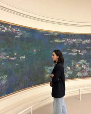 Hong Soo-hyun Instagram - #Lematinclairauxsaules #Lesdeuxsaules #Refletsverts #Soleilcouchant