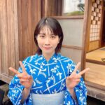 Honoka Matsumoto Instagram - . 三連休はいかがお過ごしでしょうか？ 松本は毎日暑い日差しを浴びながら 撮影に挑んでおります☀️ 暑い日が続きますので、皆様もお〜いお茶でも飲んで 水分補給してくださいね🍵