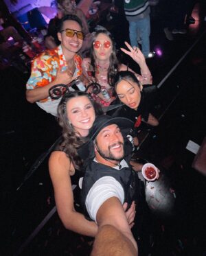Hunter Deno Instagram - Happy Halloween from me and my favorite people 🦋