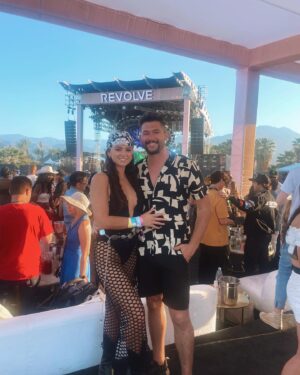 Hunter Deno Instagram - Day 2. 
@revolve festival ✔️
@labrinth turning my whole weekend around ✔️
@neoncarnival ✔️ 

All with my faves 🫶🏻❤️