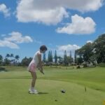 Hwang Bo-ra Instagram - 하와이골프 🏑⛳️