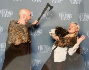Ida Marie Nielsen Instagram - An absolute pleasure meeting all of you at the Vikingscon 🤍 SKÅL xxx