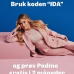 Ida Fladen Instagram - Endelig ny sesong, og første episode med Tone Damli kan du høre allerede nå😍 Fra og med neste uke vil Ida med hjertet i hånden høres eksklusivt hos Podme. Jeg har såå lyst til å fortsette å lage denne podcasten i lang tid fremover, og for å få til det, så er forutsigbarhet og trygge rammer viktig☺️ Vet flere av dere har vært takknemlige for at Ida med hjertet i hånden til nå har vært åpen, men da håper jeg det hjelper at jeg har ordnet så alle mine lyttere kan bruke Podme i to måneder helt gratis med koden «IDA»❤️ Håper skikkelig dere vil bli med videre for masse gode samtaler og nydelige gjester☺️