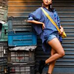 Idhika Paul Instagram - Staying Casual like a pro🤟🏻🫶🏻 #photooftheday #photoshoot #outfitoftheday #designerwear #westernwear #westernstyle #indowestern #actorslife #lifestyle #actress #idhika_paul_official