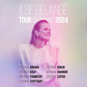 Ilse DeLange Instagram - Hallo ihr lieben,

Ich hoffe, es geht euch allen gut! Ich bin aufgeregt, denn ich habe Neuigkeiten für euch. 🎉

Endlich kann ich es euch erzählen: im November/ Dezember 2024 gehen wir auf Tour in Bremen, Köln, Frankfurt, Stuttgart, Berlin, Hamburg und Leipzig 😍. Die zweite gute Nachricht: es kommt bald neue Musik!!

Schreibt es mir gerne in die Kommentare wo ich euch begrüßen darf! Ich freue mich riesig drauf! 

Tickets für meine TOUR GERMANY 2024 bekommt ihr unter 👉 www.livenation.de/artist-ilse-delange-545929

Alles liebe, Eure Ilse