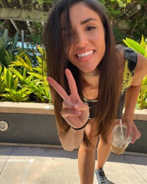 Iman Karram Instagram - A happy girl with her ice coffee: a series