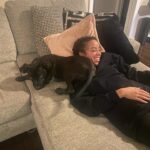 Imani Hakim Instagram - screamingggg happy 3rd birthday to our beautiful boy, Kobe. my bean, you bring so much joy and love into our lives every single day. so much so, it was completely IMPOSSIBLE to choose only 10 moments to share with the people— please enjoy our fur baby being an absolute stuuuud, okay?! kobe’s faves: a rally at the park— he’s not too shy to instigate playtime. boundaries. sometimes, he needs introvert time without me— though i don’t always agree. i have to respect it. food and snacks?! oh he bout to smash. being warm. he’s a california boy through in through— and definitely my son. there’s no sunshine… then what are we even talking abouuut?! and of course a good snuggle sesh, especially if a blanket and his favorite people are involved. love you sweet angel 🥹🥹😭