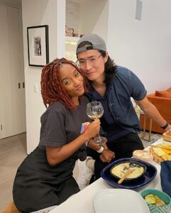 Imani Hakim Instagram - I heard this quote.. “date the type of person you would want your daughter to date” in short, i would be so thrilled if my kid brought someone like you home. ain’t gotta say nothin more.🥰 happy birthday to my hunny. cheers to many more adventures and many many manyyyy more hairstyles.