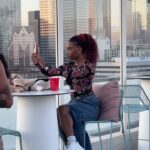 Imani Hakim Instagram – socializing at a party like a pro