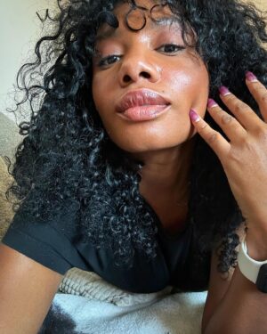 Imani Hakim Instagram - ready to star in a romcom— until then.. enjoy this video of me laughing without moving my face