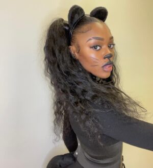 Imani Lewis Instagram - Happy Halloween🐈‍⬛🖤🧡