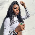Imani Lewis Instagram - Single drops next month…it’s fckn nuts…get #Ready4Mocha #Ready4Intro 💚🖤 📸: @revonharris