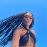 Imani Lewis Instagram - Winters in Tulum🪷✨Happy Holidays🤍
