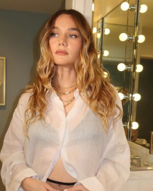 Imogen Waterhouse Instagram - Went out 🧍‍♀️

#thebuccaneers @appletv
