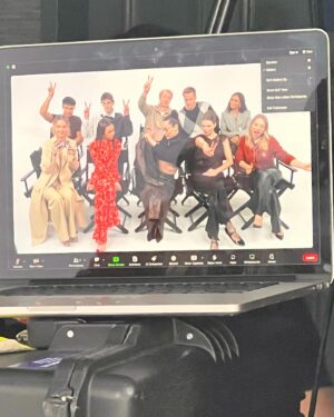 Imogen Waterhouse Instagram - Press day reunited with the squirlies in the city!! 
@appletv #thebuccaneers