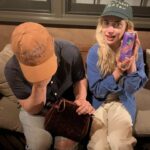 Imogen Poots Instagram – Happy Birthday to @olreid thank you Clare Stone for our caps and for capturing the zevia grape moment, the beverage that simply won’t quit. Told Noah to grab a woman’s purse, all makes sense, congratulations to us, happy new year.