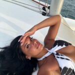 Inès Sberro Instagram – Catamaran Day 🛥️🐠⛱️🪼🐙