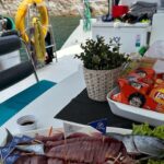 Inès Sberro Instagram – Catamaran Day 🛥️🐠⛱️🪼🐙