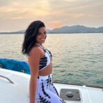 Inès Sberro Instagram – Catamaran Day 🛥️🐠⛱️🪼🐙