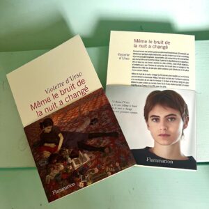 Inès de La Fressange Instagram - Aujourd’hui sort le roman de @violettedurso «  Même le bruit de la nuit a changé » aujourd’hui même le bruit du jour va changer car une écrivaine est née . Je suis émue et épatée. @flammarionlivres