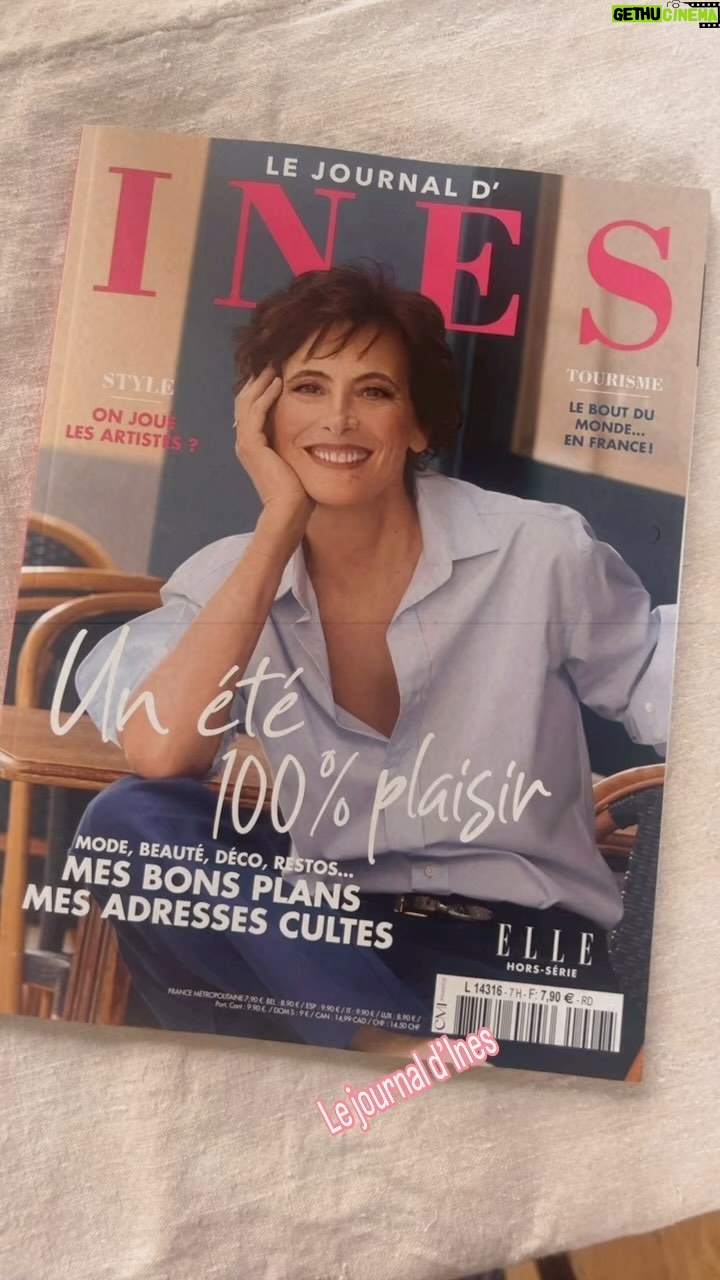Inès de La Fressange Instagram - À lire moins vite…