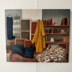 Inès de La Fressange Instagram - Aujourd’hui ou demain ou le week-end prochain, allez voir le travail de Corinne Pauvert , 9 rue des deux ponts #Paris #CorinnePauvert #myfriendshavetalent #peintures #paintings @corinnepauvert 11h à 20h