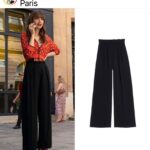 Inès de La Fressange Instagram - Emily devient vraiment parisienne : je suis très flattée qu’elle porte des pantalons @inesdelafressangeparis (saison 3 épisode 3) @lilyjcollins @emilyinparis @emilyinparisoutfits #parisianstyle #pants