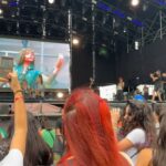 Inés Palombo Instagram - Un poco de lo que fue el @lollapaloozaar este año… Especial porque tocaron mis cuñados @_babeblade_ y @guachobleu y la rompieron, y Feli no paró un segundo con sus primos 🤍 (las últimas fotos no tienen desperdicio ☺️). Total look @justaosadia #lollaar #lollapalooza #festival #bebe #familia #look