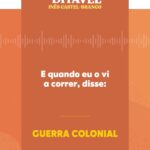 Inês Castel-Branco Instagram – A passagem pela Guerra na Guiné deixou memórias cruéis, mas também fortes amizades. Um novo episódio, já disponível, com descrições que podem ferir susceptibilidades. #radiocomercial