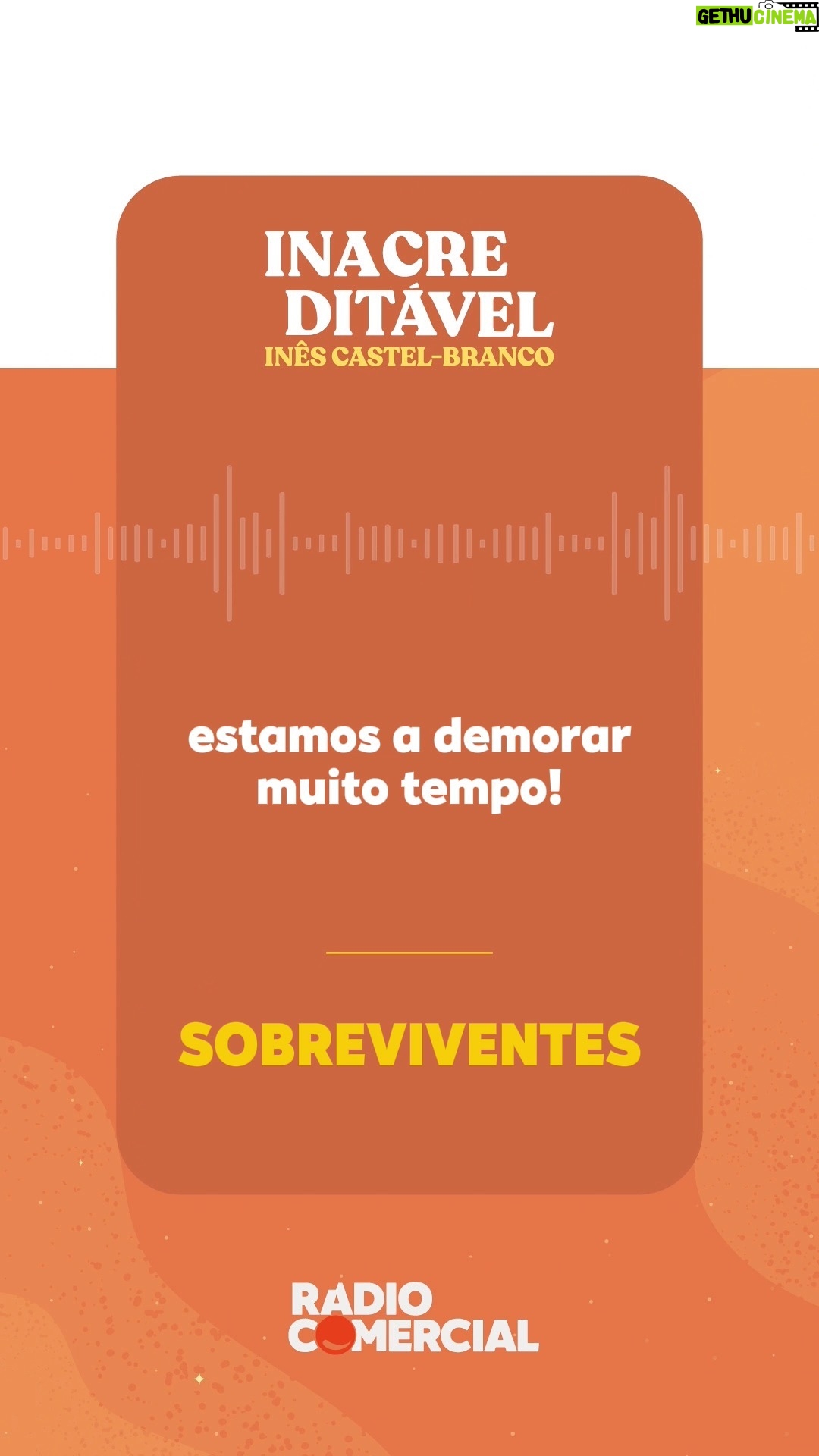 Inês Castel-Branco Instagram - Sofia e Paula sobreviveram a um acidente de avião, viveram momentos de pânico e alguns insólitos. Duas irmãs e o final de umas férias na Tailândia são o início de um episódio assustador do Inacreditável. Já disponível! #inacreditavel #radiocomercial