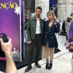 Inês Gutierrez Instagram – Já não são horas de fazer posts, mas também já não horas de se estar a trabalhar e eu ainda estou 😎🤭. @carlos_gil_designer este meu look foi muito elogiado e, o mais importante, senti-me linda!! Mais uma vez, a conhecer as tendências pela @lisboafashionweek, mas, hoje, com um sabor especial: a aplaudir o maior bonitão que esteve a desfilar. @joao.montez Sabia bem que não ias tropeçar…

Styling: @dianarconceicao @styledby_raquel @showpress.pressoffice 
Shoes: @aldo_shoes 
Make up: @andreiadealmeidamua 
@mais.que.uma
📷: @luismoreira.lm