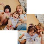 Inês Gutierrez Instagram - A minha bebé-feliz ☀️ O sorriso da minha filha nestas fotografias grita ALEGRIA! Íamos só juntar a família e os amigos mais próximos para soprar as velas porque estávamos no caos de mudanças e, de repente, eu digo “Oh João, e se organizássemos um atelier de pintura e todos levassem as suas t-shirts?”. E assim foi: de repente a @cabanaparque foi a nossa casa neste dia, com um workshop de pintura sensorial (e comestível) para todos os pais e filhos pela @jumpinbytiazana e a incrível decoração pensada ao detalhe e com toda a entrega e coração @duma_familyinspired 🥹 É que não conseguimos fazer de outra forma. Somos assim… INTENSOS! E esta festa foi pensada para a Malu, que tem dado cor aos nossos dias. 🎨 E que dia colorido foi este! Obrigada @joannacorreia_ por estes registos que tornaram este post muito desafiante 😅😍 e obrigada @numinstante.mg por este bolo dos 2 anos mais bonitos das nossas vidas (estava delicioso!!). Não há nada que me deixe mais feliz do que ver os outros felizes… e, quando se trata da minha filha, vale a dobrar. Estou tão orgulhosa da minha boneca, da minha família e de quem escolhe estar por perto.🍀 #bday #malu #2 #partners