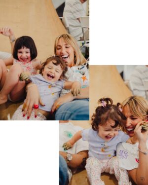 Inês Gutierrez Instagram - A minha bebé-feliz ☀️ O sorriso da minha filha nestas fotografias grita ALEGRIA! Íamos só juntar a família e os amigos mais próximos para soprar as velas porque estávamos no caos de mudanças e, de repente, eu digo “Oh João, e se organizássemos um atelier de pintura e todos levassem as suas t-shirts?”. E assim foi: de repente a @cabanaparque foi a nossa casa neste dia, com um workshop de pintura sensorial (e comestível) para todos os pais e filhos pela @jumpinbytiazana e a incrível decoração pensada ao detalhe e com toda a entrega e coração @duma_familyinspired 🥹 É que não conseguimos fazer de outra forma. Somos assim… INTENSOS! E esta festa foi pensada para a Malu, que tem dado cor aos nossos dias. 🎨 E que dia colorido foi este!
Obrigada @joannacorreia_ por estes registos que tornaram este post muito desafiante 😅😍 e obrigada @numinstante.mg por este bolo dos 2 anos mais bonitos das nossas vidas (estava delicioso!!).
Não há nada que me deixe mais feliz do que ver os outros felizes… e, quando se trata da minha filha, vale a dobrar. Estou tão orgulhosa da minha boneca, da minha família e de quem escolhe estar por perto.🍀

#bday #malu #2 #partners