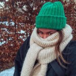 Ina Svenningdal Instagram – Peekaboo into spring with my new self knitted babies🌟