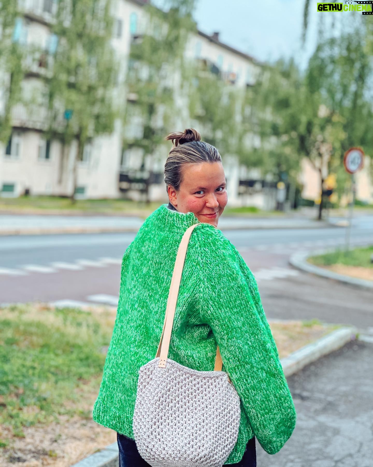 Ina Svenningdal - 3.2K Likes - 1. Happy Girl in happy knitted sweater
2. Happy Girl pose with knitted sweater and bag
3. Boyfriend wanted picture too, so i took it❤️