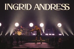 Ingrid Andress Instagram - last night was incredible for so many reasons. 1. @kelseaballerini broke the Thompson Boling Arena record for female country artists in ticket sales. And also put on a damn good show that showed her talent as well as her beautiful vulnerability. 
2. @itsgeorgiawebster and I got to sing with her and it was magical.
3. I got to play for you wonderful people and felt so welcomed into the space. Thank you Kelsea for being such a light, and thank you all for turning on your lights 🫶🏼Last photo is how I feel on the inside always 

📷 @kirstenbalani