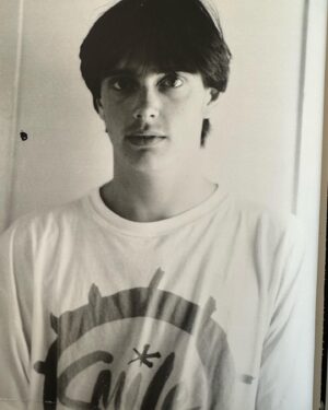 Ione Skye Instagram - Gus Van Sant would take Polaroids when you came in for a meeting for one of his films. I was trying to look the most Gus Van Sant I could. This is from his book called called 108 portraits.
