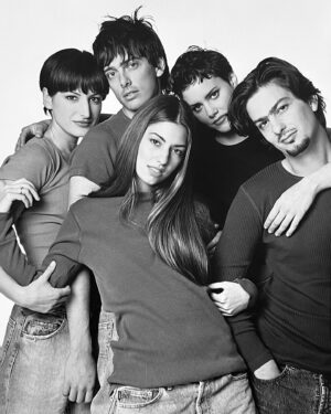 Ione Skye Instagram - H&M and Pepe Jeans campaigns with Bruce Weber. Fun, a wee bit cringe and so very 90’s. Supportive and inspiring posse.