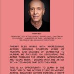 Ira Dubey Instagram – Internationally acclaimed acting coach Thierry Bleu is back in Mumbai in July for two 6 day sessions only! 21st to 26th july & 29th July to 3rd August. Book your slot now ! Contact iradubey@gmail.com for more details. Registration via link in bio