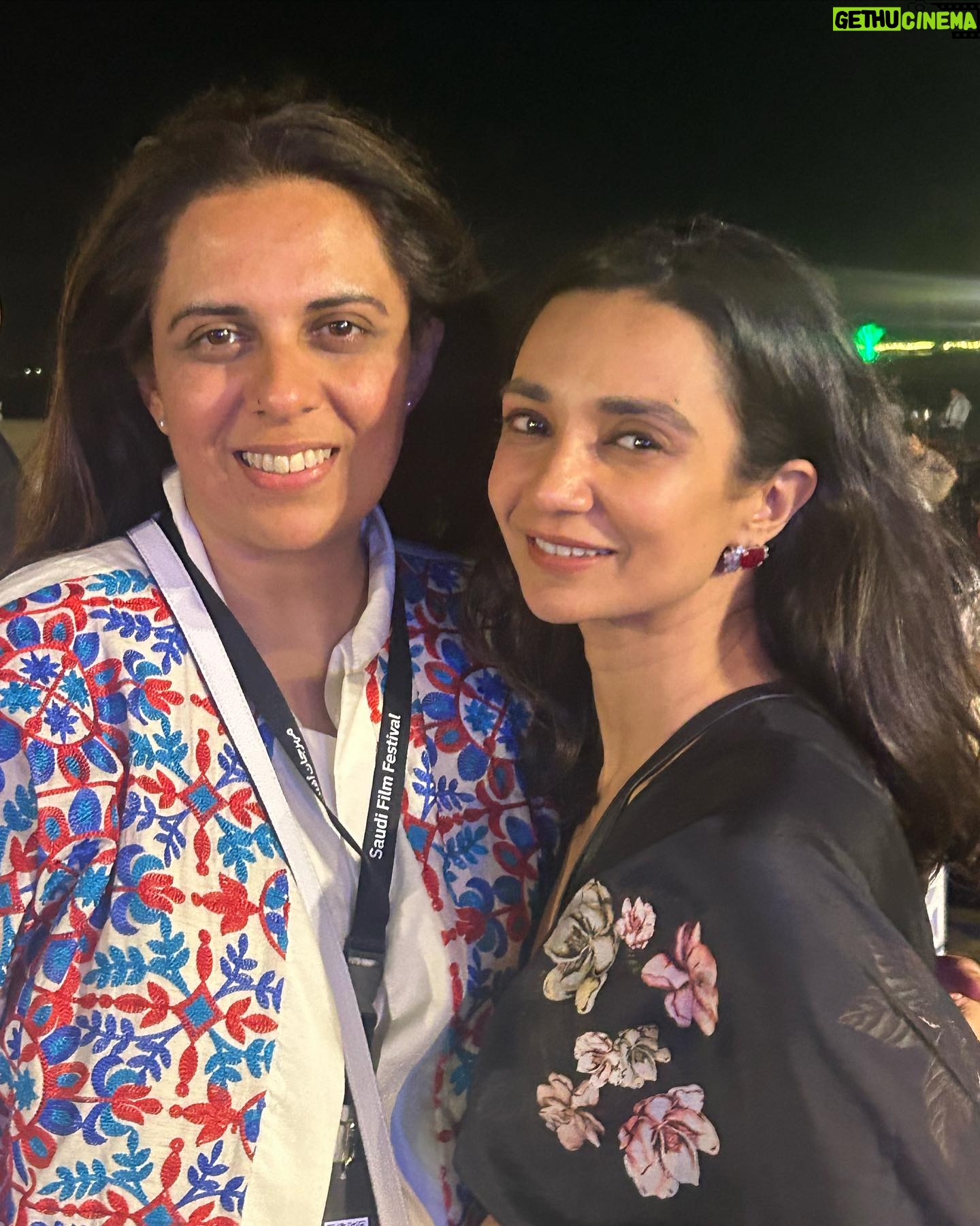 Ira Dubey Instagram - Thank you to the SFF @saudifilmfestival for screening our film “The Daughter” and for hosting us with so much love ✨❤️✨ @thedaughterfilm